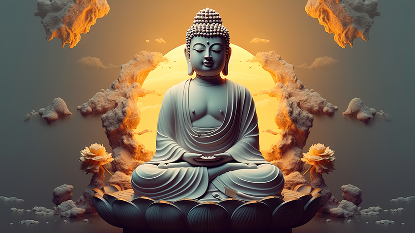 Tranh Phật Buddha (9354)